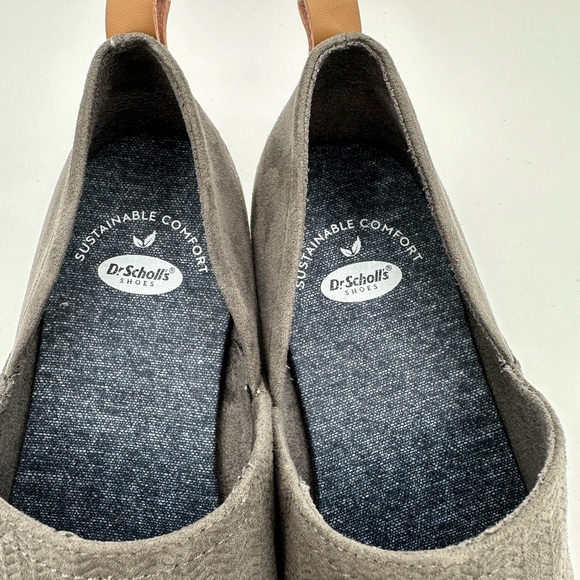 DR. SCHOLL’S Grey Ruler Slip On Shooties NWOT | Size 8 | Macys - Picture 7 of 14